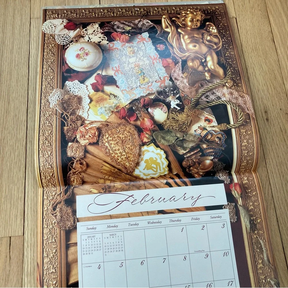 New Vintage Victorian Memories 12x12 Wall Calendar, 1996